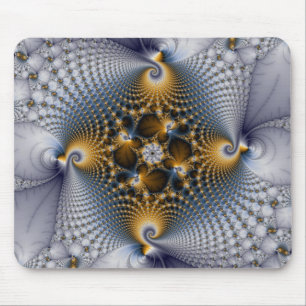 Mousepad Ligado E Líquido - Fractal