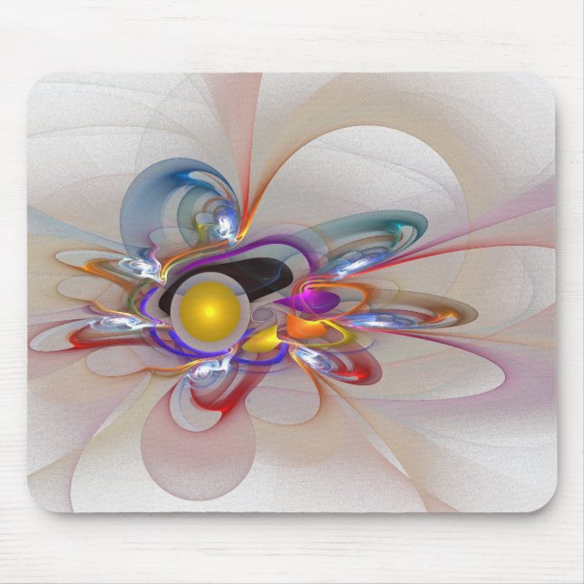 Mousepad 'Light Flame Abstrato 134' (Frente)