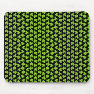 Mousepad Light Shamrocks Black