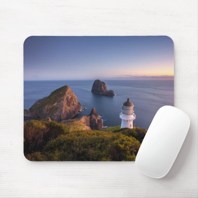 Mousepad Lighthouses | Lighthouse Cape Brett New Zealand (Com mouse)
