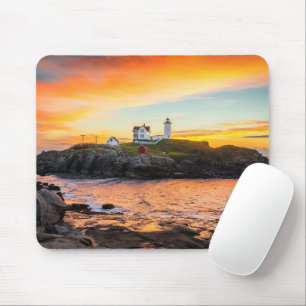 Mousepad Lighthouses Nubble Lighthouse Maine
