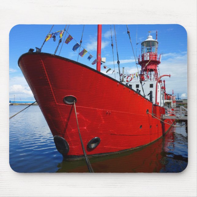 Mousepad Lightship, Cardiff Bay, Cardiff, País de Gales (Frente)