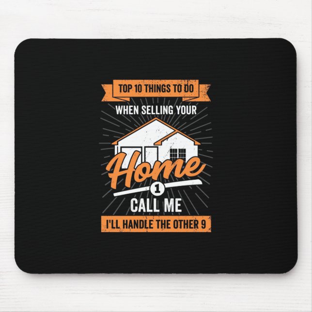 Mousepad Ligue-Me Quando Vender Sua Casa (Frente)