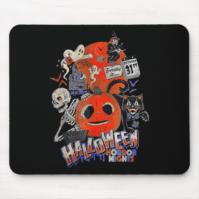 Mousepad Lil Boo Halloween As Noites Todos São 3 De Outubro (Frente)