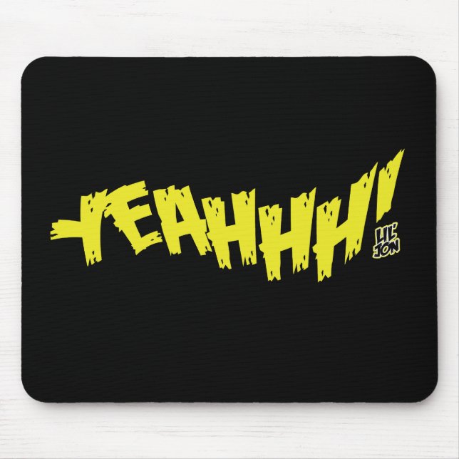 Mousepad Lil Jon "Yeeeah!" Amarelo (Frente)