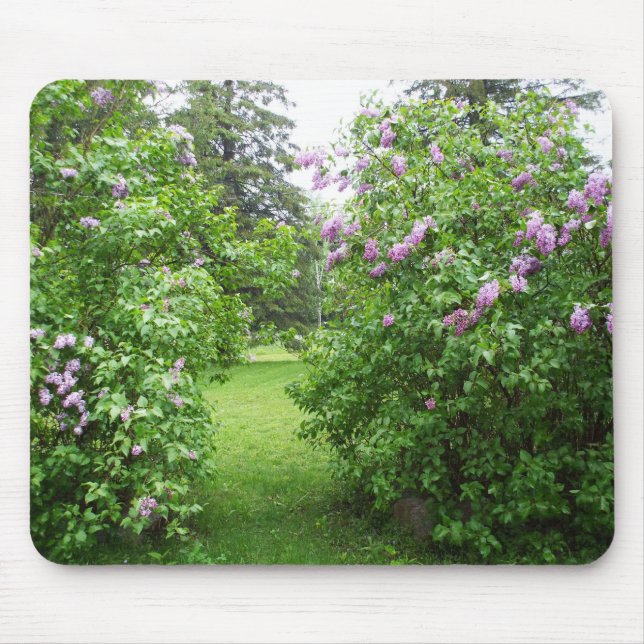 Mousepad Lilac Bush após a chuva (Frente)