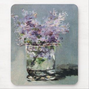 Mousepad Lilacs em um vidro por Edouard Manet