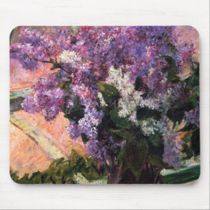 Mousepad Lilacs em uma janela por Mary Cassatt
