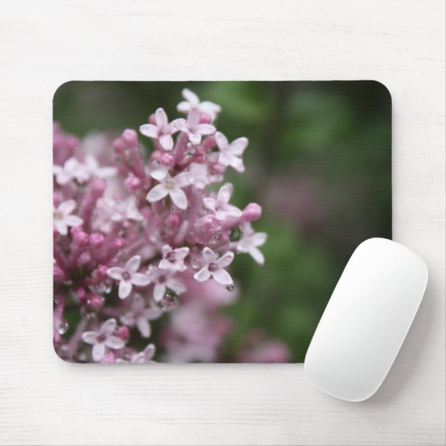 Mousepad Lilacs Purple Garden (Com mouse)
