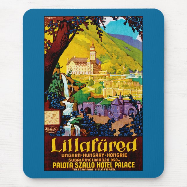 Mousepad Lillafured Hungria (Frente)
