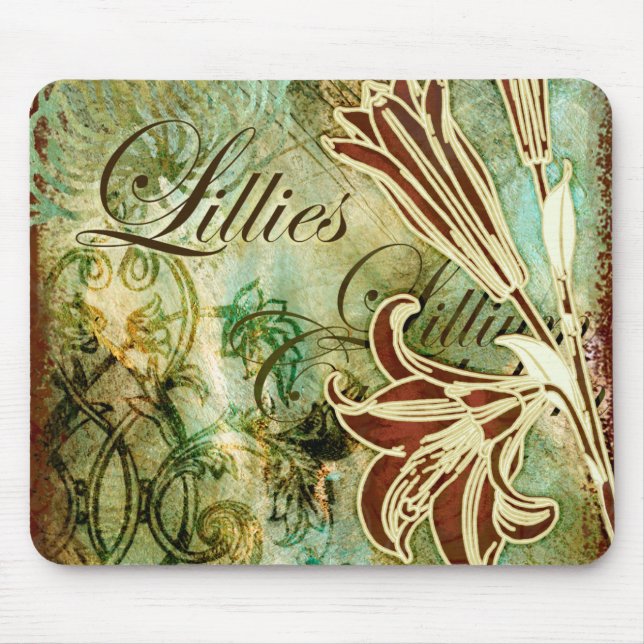 Mousepad Lillies (Frente)