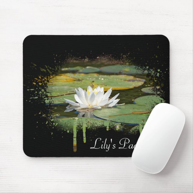 Mousepad Lily Abstrato (Com mouse)