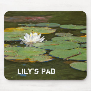 Mousepad Lily Água Em Lixeira