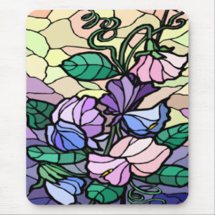 Mousepad Lily De Vidro De Mancha Do Campo