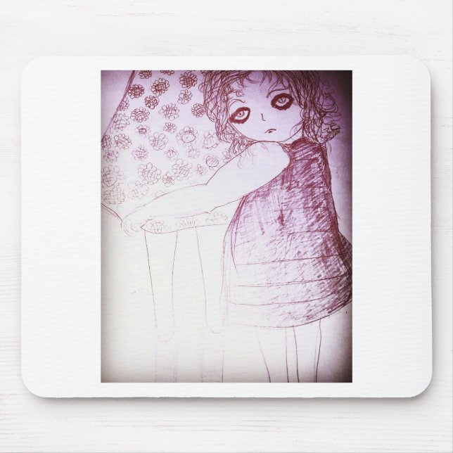 Mousepad Lily era uma garotinha (Frente)