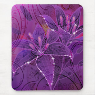 Mousepad Lily Purple Dreams