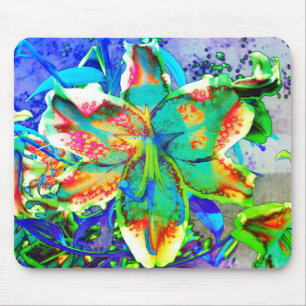 Mousepad Lily tropical limão de kiwi