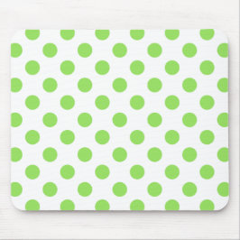 Mousepad Limão e bolinhas brancas