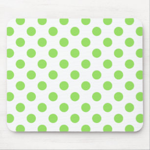 Mousepad Limão e bolinhas brancas