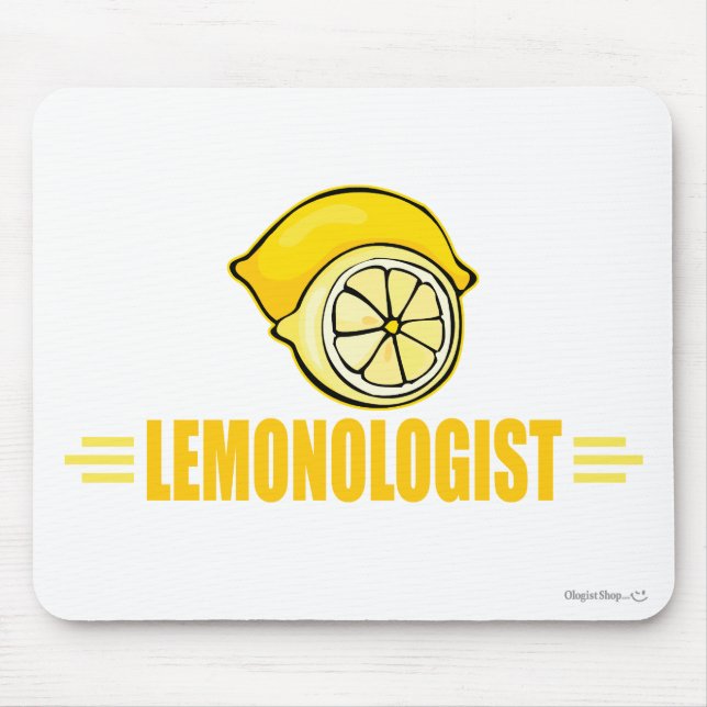 Mousepad Limão Engraçado (Frente)