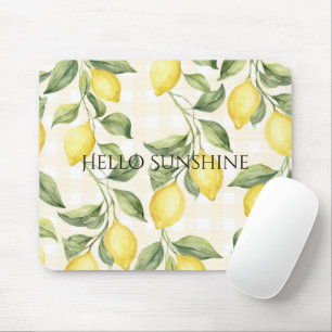 Mousepad Limões Amarelos Frescos