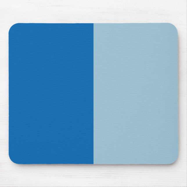 Mousepad Limonada Azul Elétrica e Aquamarine Duo Tom (Frente)