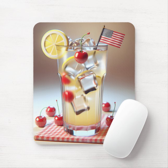 Mousepad Limonada Patriótica Americana (Com mouse)