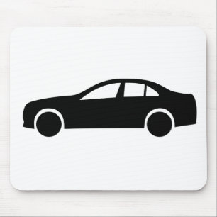 Mousepad Limousine Silhouette