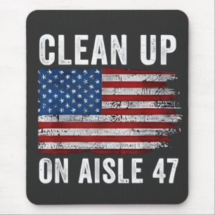 Mousepad Limpar No Isle 47 Shirt Impeach 47 Anti Trump 8