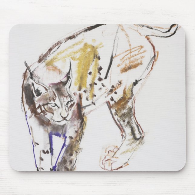 Mousepad Lince europeu (Frente)