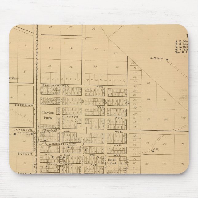 Mousepad Lincoln Delaware (Frente)