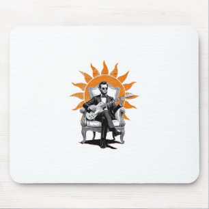 Mousepad Lincoln Unplugged – Guitarra Engraçada do Abraham