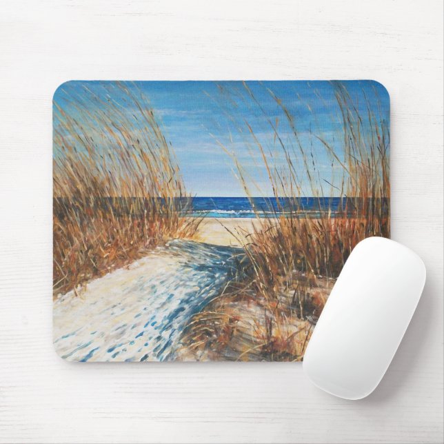 Mousepad Linda Areia de Arte de Praia Dunes Art (Com mouse)