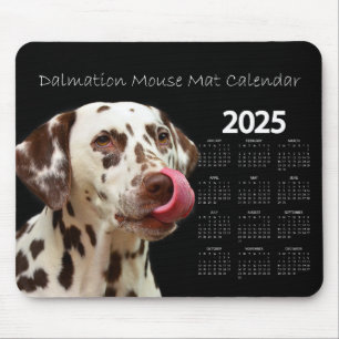 Mousepad Linda Cachorro Dalmático 2025 Calendário