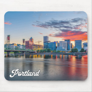 Mousepad Linda Cidade De Portland, Oregon