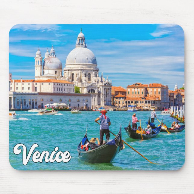 Mousepad Linda Cidade De Veneza, Itália (Frente)