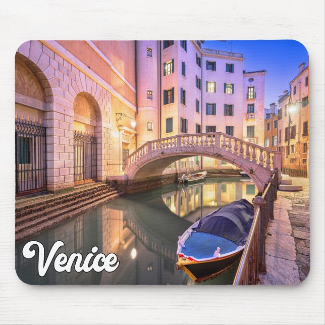 Mousepad Linda Cidade De Veneza, Itália (Frente)