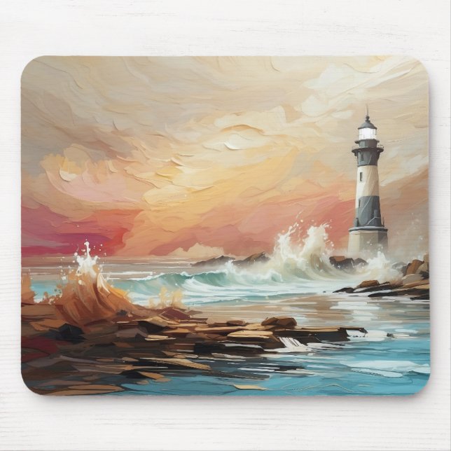 Mousepad Linda Clássica Atordoadora Aquarela (Frente)