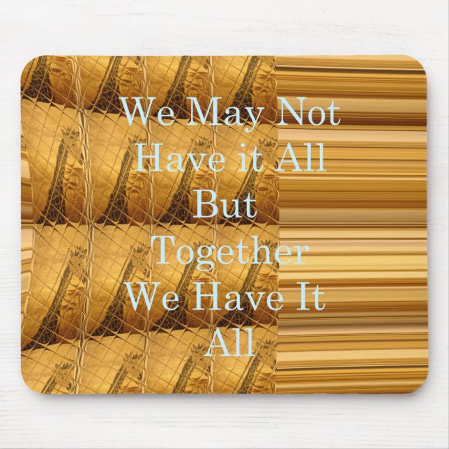 Mousepad Linda e Bonito arte africana excepcional (Frente)