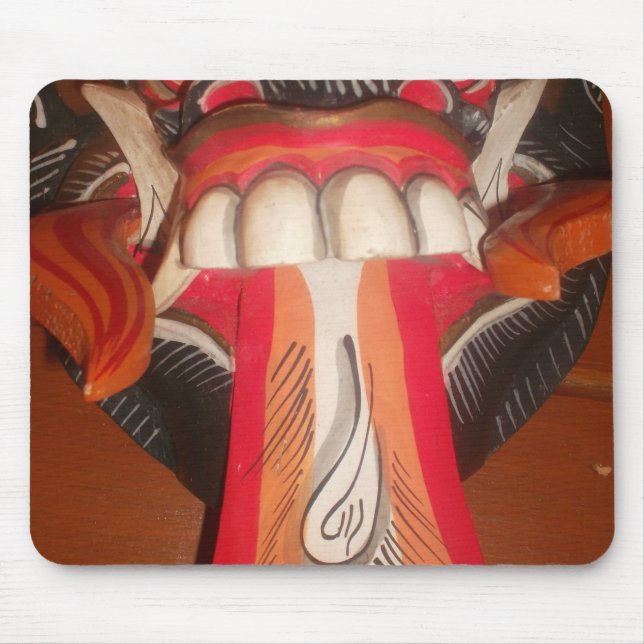 Mousepad Linda e impressionante linguagem: Um toque de humo (Frente)