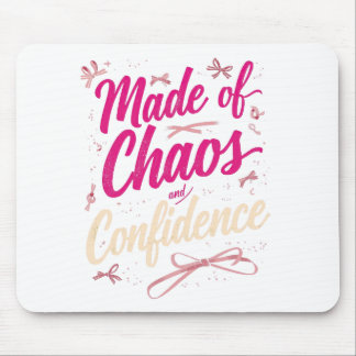 Mousepad Linda Garota Feita De Caos E Confiança