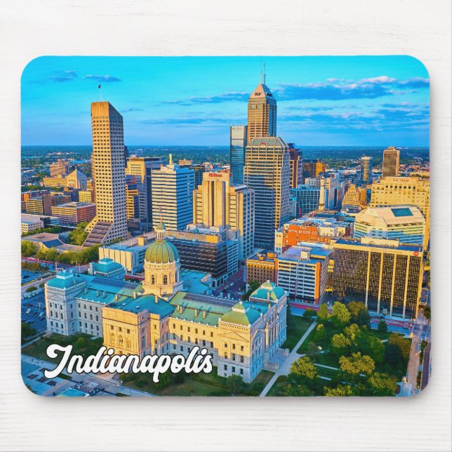 Mousepad Linda Indianápolis, Indiana, Estados Unidos (Frente)