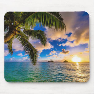 Mousepad Linda Lanikai Beach Hawaii