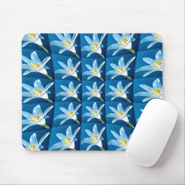 Mousepad Linda Lily Branca Padrão