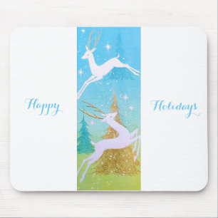 Mousepad Linda Meio século Vintage Reindeer