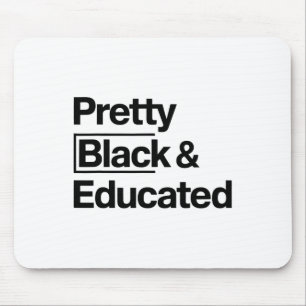 Mousepad Linda Menina Negra Educada Mês da História Negra A