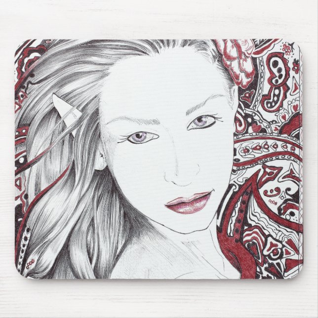 Mousepad Linda Paisley Female Elf (Frente)