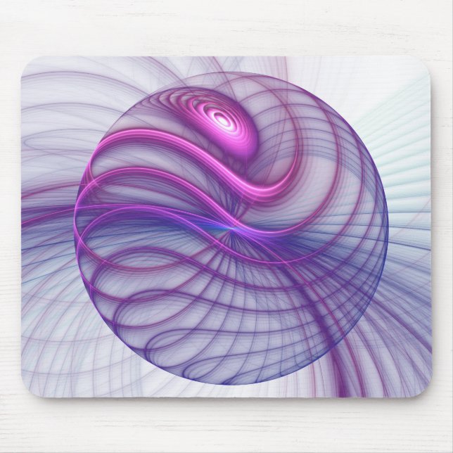 Mousepad Linda pintura frontal de Abstrato moderno Swing (Frente)