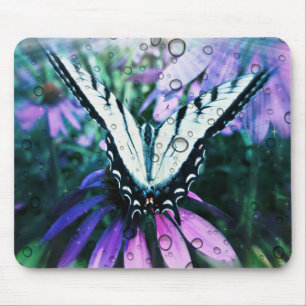 Mousepad Linda proteção do mouse da borboleta