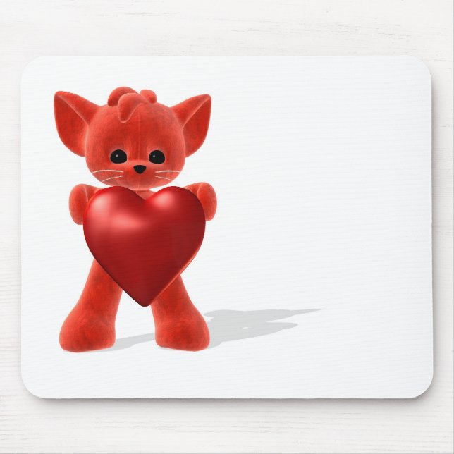 Mousepad linda raposa pequena (Frente)